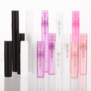 100 teile/los 2 ml 3 ml 4 ml 5 ml Rosa Weiß Schwarz Klar Kunststoff Parfüm Sprühflasche Probe Nebel Sprüher Zerstäuber Parfüm Flasche