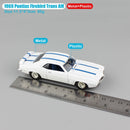1:43 Marke Mini Scales Pontiac 1969 Firebird Trans AM Classic Display Metallauto Auto Sammelautomobilmodell Spielzeug für Kinder