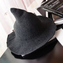 Halloween-Hexenhut Herren- und Damenwolle Strickmütze Fashion Solid Hat Diversified entlang der Hut-Freundin-Geschenke
