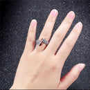 V.YA Retro Rot Granat Ringe 925 Sterling Silber Ring für Frauen Weibliche Natürliche Halbedelstein Schmuck Geburtstagsgeschenk