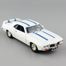 1:43 Marke Mini Scales Pontiac 1969 Firebird Trans AM Classic Display Metallauto Auto Sammelautomobilmodell Spielzeug für Kinder