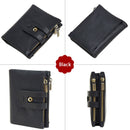 COWATHER 2021 Männer Brieftasche Kuh Echtes Leder Brieftasche Neue Ankunft Rindsleder Männliche Geldbörse Große Kapazität Kurze Männer Geldbörse Kostenloser Versand