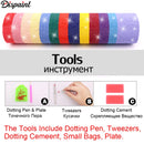 Dispaint Full Square/Round Drill 5D DIY Diamond Painting "Green car" Stickerei Cross Stitch 3D Home Decor A11511