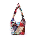 Annmouler Marke Frauen Sling Umhängetasche Baumwollgewebe Handtaschen Große Umhängetasche Floral Hobo Bag Hippie Patchwork Hippie Bag