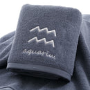 Dickes Baumwollhandtuch-Set, Gesicht, Bad, Duschtücher, Zwölf Konstellationen, Stickerei, großes Badezimmer, Zuhause für Erwachsene, toalha de banho