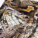 Sokotoo Herrenmode-Jeans mit Schlangenhaut-Print Schmale, farbige Stretch-Denim-Hose für Herren