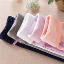 Leggings para niñas, ropa de otoño e invierno para niñas, mallas cálidas de algodón para niños, pantalones ajustados con flores en la cintura para niñas DQ722