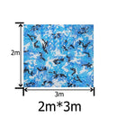 2X3m to 5X10m Outdoor Camping Military Camouflage Nets Woodland Army Camo netting Camping Sun ShelterTent Shade sun shelter