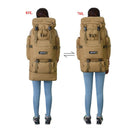 Rucksack mit großem Fassungsvermögen, Nylon, wasserdicht, Militär-Tarnung, Molle-Armee, Herren-Rucksack, Rucksack für Wanderungen, Reiserucksäcke