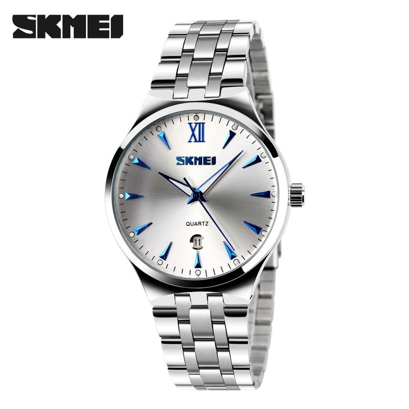 SKMEI Mode Damen Sportuhren Frauen Quarzuhr 3Bar Wasserdichte Weibliche Armbanduhren Kalender Relogio Feminino Uhr 9071