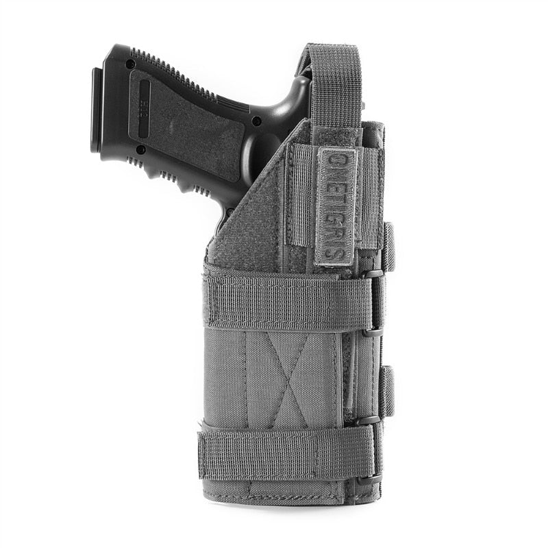 OneTigris Tactical Gun Holster Molle Modular Belt Pistolenholster für Rechtshänder Glock 17 19 22 23 31 32 34 35