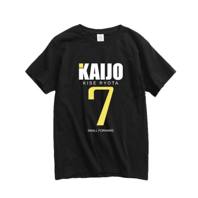 Neues Kuroko Basketball Cosplay T-Shirt Kuroko no Basuke Akashi Seijuro Kise Ryota Baumwolle Herren T-Shirt Anime Tops T-Shirts