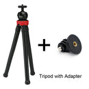 GAQOU Tragbares Stativ Flexible Octopus Reise Mini Handy Stativhalterung Einbeinstativ Selfie Stick Für iPhone DSLR Kamera Gopro