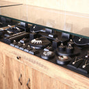 Schwarzes PU-Leder Schmuck Ring Ohrringe Ständer Halter Set Schmuck Anhänger Halskette Kette Halsreifen Display Büste Armreif Organzier