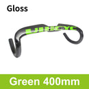 Manillar de bicicleta de carretera ULLICYC mate/brillante manillar de carbono completo cable interno manillar de bicicleta de carbono 31,8*400/420/440mm WB240