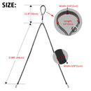 2-Wege-Hundeleine, doppelt, zwei Lederleinen für Haustiere, NoTangle-Koppler mit Griff zum Gehen und Trainieren von 2 kleinen, mittelgroßen Hunden