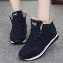 Damen Stiefel Winterschuhe 2020 Plus Größe 46 Stiefeletten für Damen Schuhe Snow Botas Mujer Casual Booties Warme Winter Sneakers