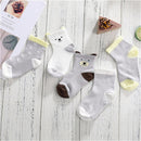 5 Paar/Los Baumwolle Baby Socken Drucken Schnurrbart Mädchen Jungen Kinder Socken Frühling Herbst Säuglingskleinkind Kinder Socken Für 1-3 Jahr