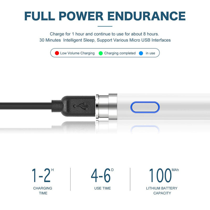 Tablet Touch Pencil für Stylus Apple iPad Pro 10.5 12.9 11 9.7 Air 2 3 Mini 5 4 Smart Active Pen für Stylus Huawei Xiaomi Lenovo