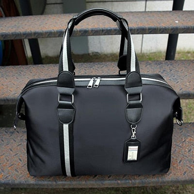 Hot Men Travel Handbag Fashion Business Bag Casual Briefcase Shoulder Bag Package Crossbody Bag For Male Female Laptop Tote