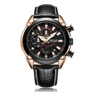 MEGIR Military Sportuhr Herren Top-Marke Luxus Leder Army Quarzuhr Herren Creative Chronograph Relogio Masculino