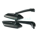 LMoDri, par Universal, espejo retrovisor para motocicleta, Scooter, 8mm, 10mm, modificación de motocicleta, espejos laterales traseros para HONDA YAMAHA SUZUKI