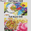 Dispaint Full Square/Round Drill 5D DIY Diamond Painting "Green car" Stickerei Cross Stitch 3D Home Decor A11511