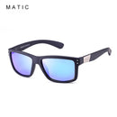 MATIC Ladies Retro Pilot Aviation Gafas de sol para mujer Calidad Pink Mirrored Sun Glasses Eyewear Marca de lujo Zonnebril Dames