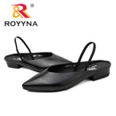 ROYYNA New Elegant Style Damen Pumps Spitzschuh Damen Schuhe Quadratische Absätze Damen Kleid Schuhe Bequem Leicht Schnell Kostenloser Versand