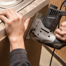 DEKO Stichsäge Electric Home Power Tools Gehrungssägemaschine DKJS80Q1 Laser Variable Geschwindigkeit mit Metallführungslineal, Klinge, Inbusschlüssel