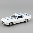 1:43 Marke Mini Scales Pontiac 1969 Firebird Trans AM Classic Display Metallauto Auto Sammelautomobilmodell Spielzeug für Kinder