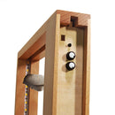 Zeitlupenrahmen, LED-optische Täuschung, Skulptur, verlangsamen Sie die Zeit, Aktionsbild, leichtes Objekt, Desktop-Dekor