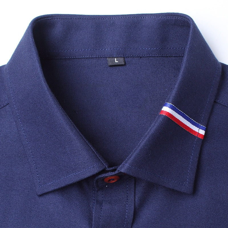 MIACAWOR Frühlings-Langarmhemden Herrenmode Oxford Camisa Masculina Slim Fit Freizeithemd Weiß C274