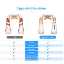 JinKaiRui 12 Massagebälle U-Form Elektrisches Shiatsu-Kneten Rücken Nacken Schulter Körper 4D Infrarotheizung Massagegerät Auto Zuhause Entspannen