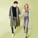 Erwachsene Männer Frauen Lange Dicke Regenbekleidung Universal Regenmantel Wasserdichter Poncho Wandertour Regenmantel Mit Kapuze Kostenloser Versand