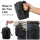 Tactical Molle Pouch EDC Herren Gürteltasche Utility Gadget Gear Tool Organizer Tasche Jagdtaschen mit Handyholster