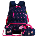 Kinder Schultaschen Teenager Mädchen Druckrucksack Schule Rucksäcke 3pcs / Set Mochila Kinder Reiserucksack Nette Umhängetasche