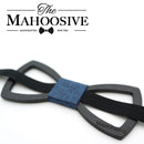 Mahoosive Holz Fliege Männer Bräutigam heiraten Groomsmen Hochzeitsfeier Bunte gravierte Schmetterlings-Krawatten Herren-Holzfliege