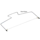 Utensilien Patisserie Edelstahlschneider Einstellbarer 2-Draht-Kuchennivellierer Kuchenschneider Backteigschneider Kuchendekorationswerkzeug