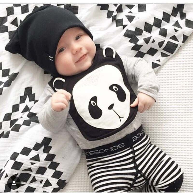 5PCS Mixed Design Cute Animal Dedign Baby Boys Girls Bibs Kids Panda Lion Rabbit Design Bibs