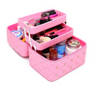 Make-up-Tasche, hochwertige, schöne Kosmetikbox, Frauen, lässig, faltbar, professioneller Reise-Aufbewahrungskoffer, Koffer mit großer Kapazität