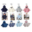 Winter Baby Boy Kleidung Säuglingsmantel Wendbare Neugeborene Poncho Oberbekleidung Kapuzenkleid Jacke Bebe Mantel Mäntel Outfits