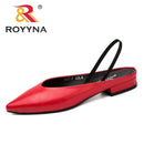 ROYYNA New Elegant Style Damen Pumps Spitzschuh Damen Schuhe Quadratische Absätze Damen Kleid Schuhe Bequem Leicht Schnell Kostenloser Versand
