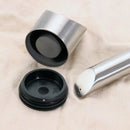 Salz- und Pfefferstreuer-Set für Gewürze mit Löchern, hochwertige Küchenwerkzeuge aus 304 Edelstahl von Leeseph