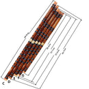 Hochwertige Bambusflöte Professionelle Holzblasinstrumente CDEFG Key Chinese Dizi Transversal Flauta 5 Farben