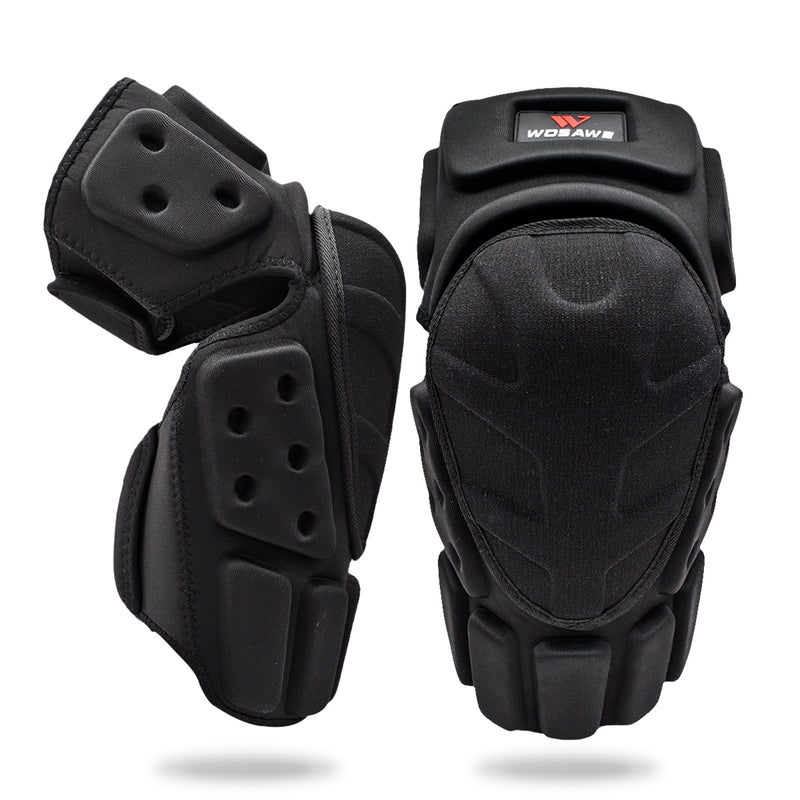 WOSAWE Adjustable Knee Protector Motorcycle Motocross Tactical Sport Riding Cycling Skating Ski Knee Pads Kneepad Brace Support