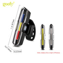 Fahrradlicht hinten vorne montieren COB Fahrradlenker Helm Rucksacklicht Radfahren Rücklicht für Fahrradlampe Kopf Taschenlampe