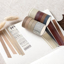 10 Teile/los Vintage Grid Stripe Washi Tape Klebeband Diy Scrapbooking Aufkleber Label Craft Masking Tape Japanisches Briefpapier