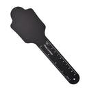 6 Stück Zahnkieferorthopädische schwarze Hintergrundplatte Foto Bild Kontrastplatte Orale Wangenplatte mit Skalenmarkierung Autoklavierbare Werkzeuge