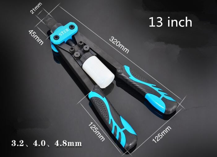 Metal Wood Working Pop Rivet Tool Riveter Gun Repair Tools Kit Heavy Duty Hand Tool